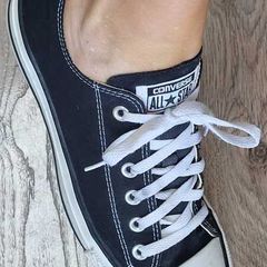 Converse Black Sz 7