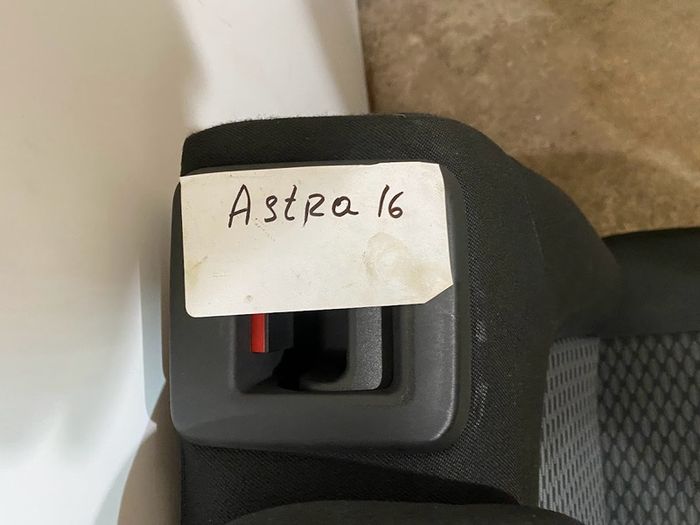 2016 opel Astra Vauxhall Astra Seat Set Front & Rear bench