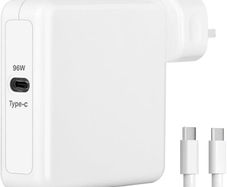 Universal 96W USB-C Fast Charger for MacBook Air, iPad Pro, iPhone 15, Laptop Type C Charger with Fast Charging, Includes Charge Cable