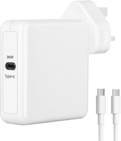 Universal 96W USB-C Fast Charger for MacBook Air, iPad Pro, iPhone 15, Laptop Type C Charger with Fast Charging, Includes Charge Cable