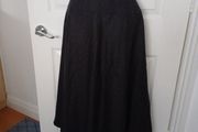 Gerry Weber Wool Grey Charcoal Skirt Size 18