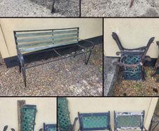 Wrought/Cast Iron Garden Furniture