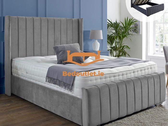 Upholstered King Ottoman Beds Collection
