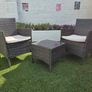 Rattan Fuji table, 8 chairs & coffee table Image 5