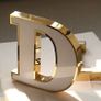 Luxury Illuminated Gold Mirror Channel Letters That Define Your Brand Image 2