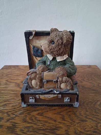 Vintage Teddy Bookend