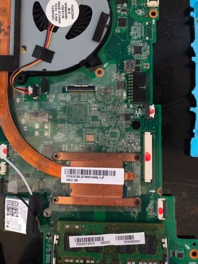 Toshiba Radius Laptop Motherboard & Screen - For Parts or Repair