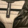 SAMOON FURTHER REDUCED dark navy gilet . Size 28. Length is 32 inches Image 5