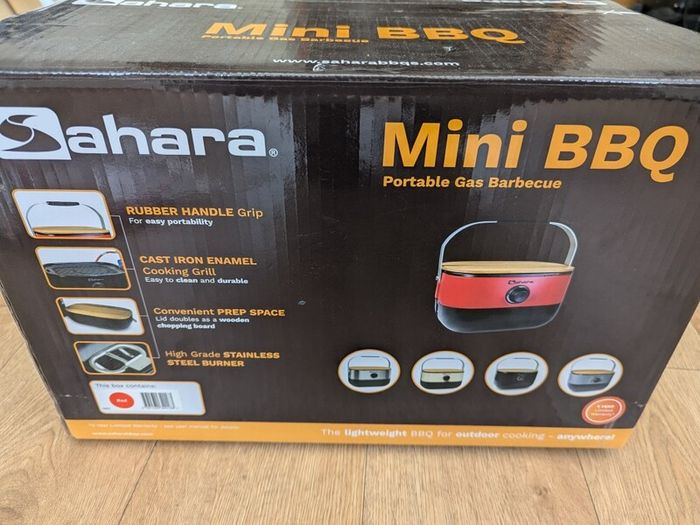 Sahara Portable mini gas bbq