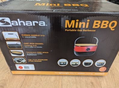 Sahara Portable mini gas bbq