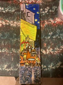 Art pottery wall hanging postage available