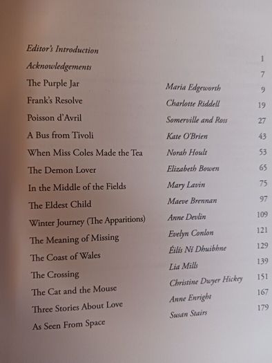 An Anthology of Irish Women Writers/ The Long Gaze Back/ Sinead Gleeson,/2015/ 1st edition