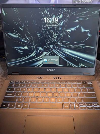 MSI Prestige 14 AI Evo Laptop - Intel Core Ultra 7, 16GB RAM, 512GB SSD