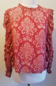 Beautiful Ladies Top Blouse From Thropologie New With Tags