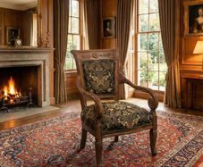 This is a very nice carved wood chair