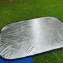 Lastolite 6 by 4 ft Reflector  and Diffuser Silver Gold Good Condition Image 5