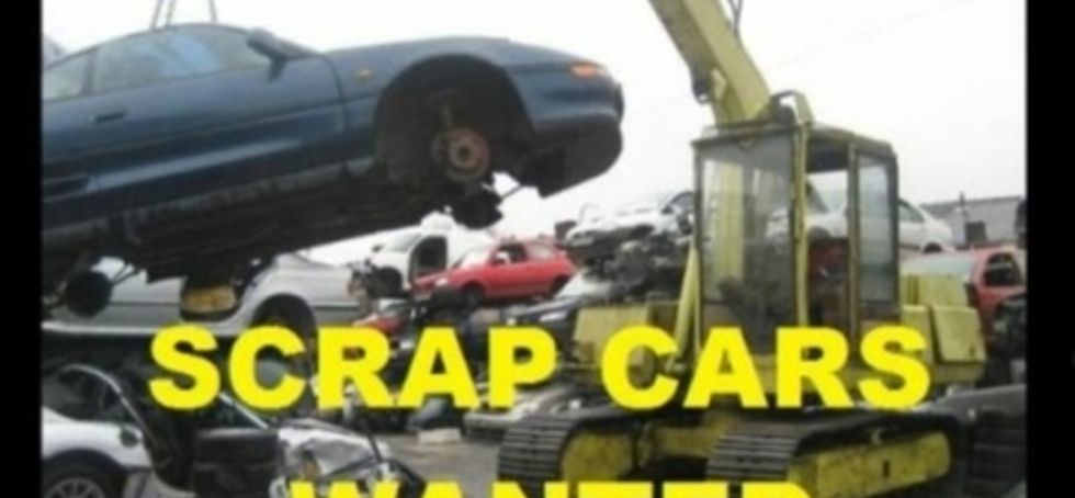 All projects scrap cars vans boats lorry's.