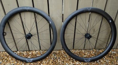 Velomann Plutonium 50 Carbon Disc Wheelset - Shimano HG - Excellent Condition
