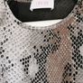 NEW - SAVIDA snakeskin printed midi dress UK 8 Image 2