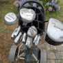 ladies Golf clubs and trolley Image 6
