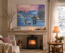 Original acrylic painting on canvas!