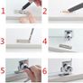 Glass Door Lock Keyed Drawer Cabinet Display Image 5