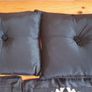 Black and Black  and Gold Cushions Image 2