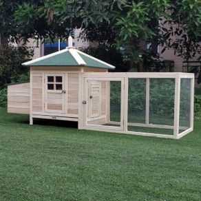 Chicken Coop with Run & Nesting Box