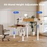 Electric Adjustable Height Desk with 2 Drawers, 100 x 60 cm, Image 7