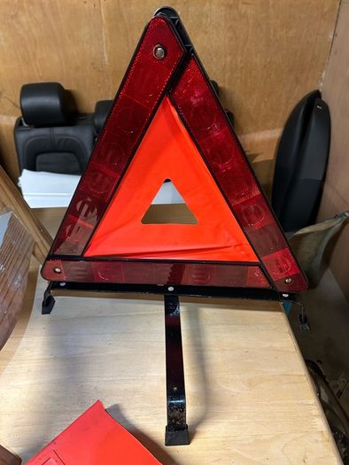 Car Safety Triangle.