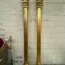 Gilt carved wood pillars Image 3