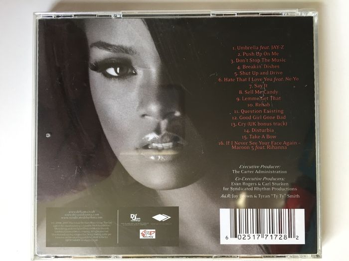 Rihanna [2007] Good Girl Gone Bad (CD Album)