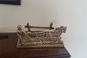 Brass letter holder