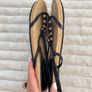 Zara sandals beach women narrow feet Size 40 Please see photos Image 10