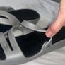Size 3/4 croc sandal perfect condition Image 2
