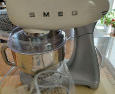 SMEG 50s style cream Food Mixer. Never used