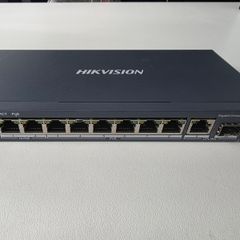Hikvision DS-3E0510HP-E 10-port Layer 2 Gigabit Unmanaged Hi-PoE Network Switch
