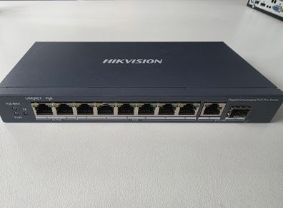 Hikvision DS-3E0510HP-E 10-port Layer 2 Gigabit Unmanaged Hi-PoE Network Switch