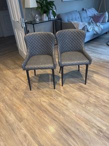 Saxon dinning chairs from Harvey ez living