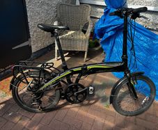 Carrera Crosscity folding electric bike
