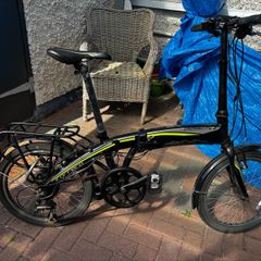 Carrera Crosscity folding electric bike