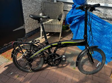 Carrera Crosscity folding electric bike