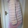 Pink Puffer Coat - Size XL - Attrait Image 3