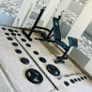 Iron Weights Adjustable Rack Bench Barbell Dumbbells Image 7