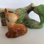 Vintage Eastgate Pottery Fauna Posy Holder Ceramic Ornament Image 5
