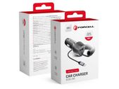 Forcell Type-C Car Fast Charger USB+USB C 38W