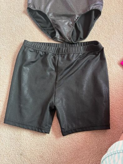 Gymnastics Leotard & Shorts