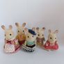 Sylvanian Rabbit family plus teen Image 2