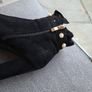 Mulanka black suede style boots uk4 Image 4