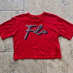 Red crop top (Size XS)